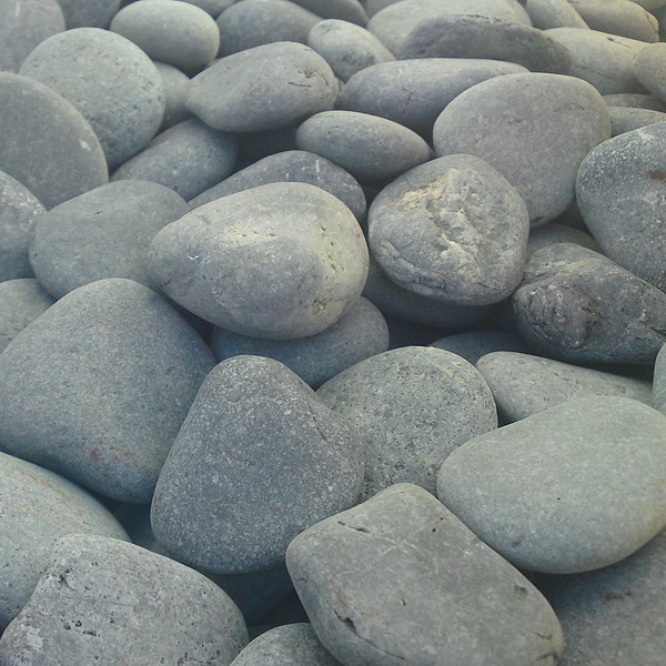 Zierkies - Beach Pebbles anthrazit 50-70/120-150 mm